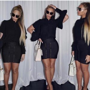 House of CB Orsina bandage skirt